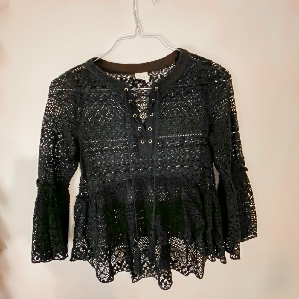 Mesh cute long sleeve!
